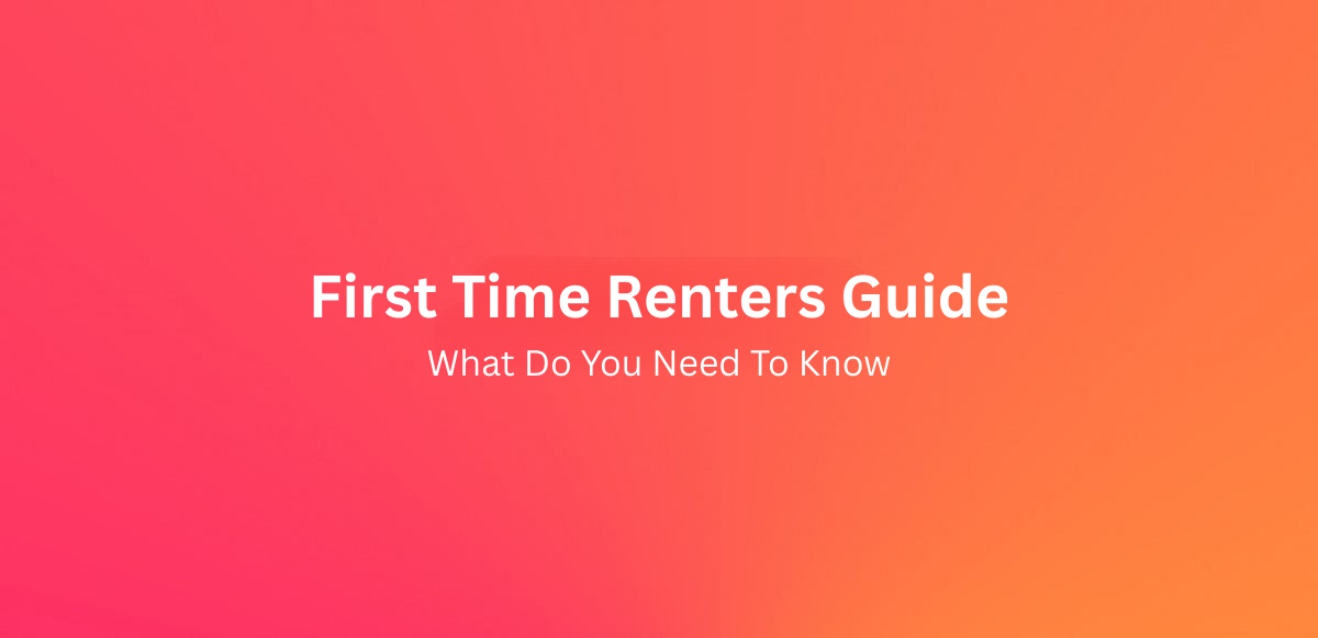 first time renters guide