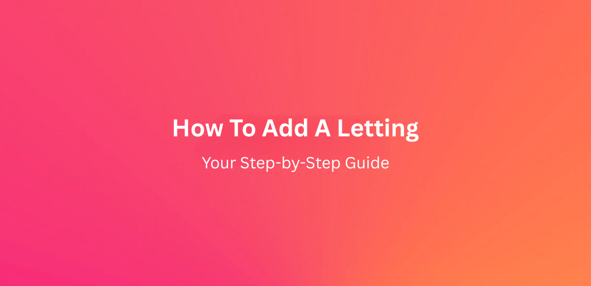 Adding a Sale or Letting Property to the Griffin Listings