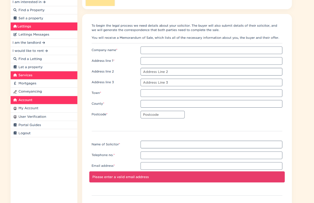What is a Memorandum of Sale?