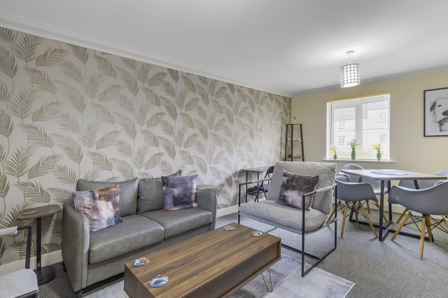 Open-Plan Living, Dining & Kitchen 18.20ft x 16.80ft